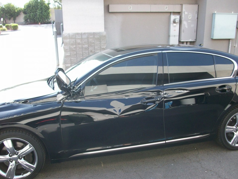 Lexus Body Shop Before and After Photo